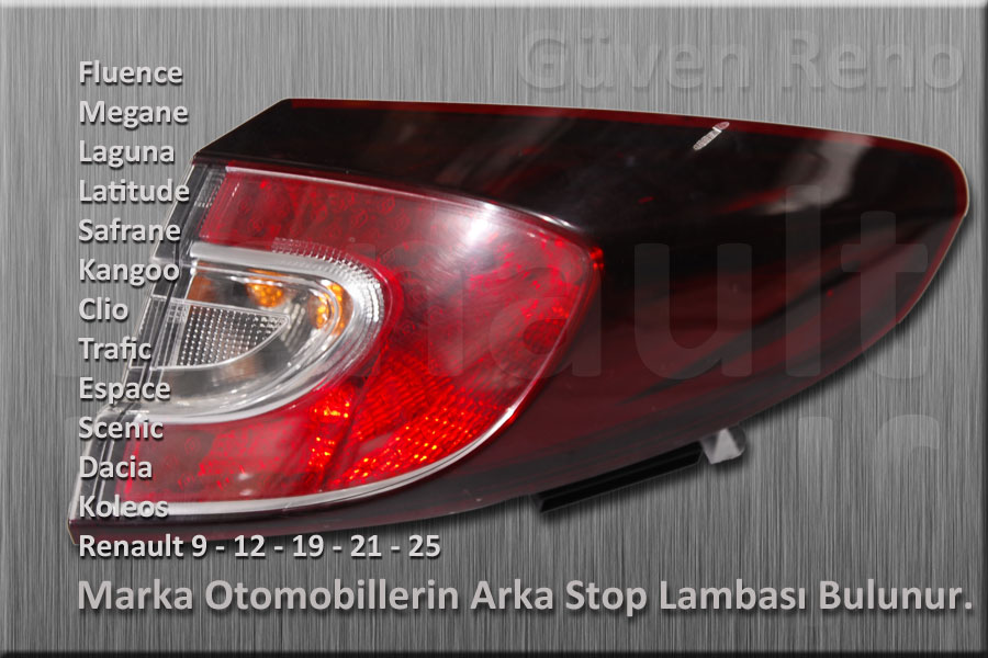 RENAULT MEGANE ÇIKMA YEDEK PARÇA ARKA STOP 2010_7C5